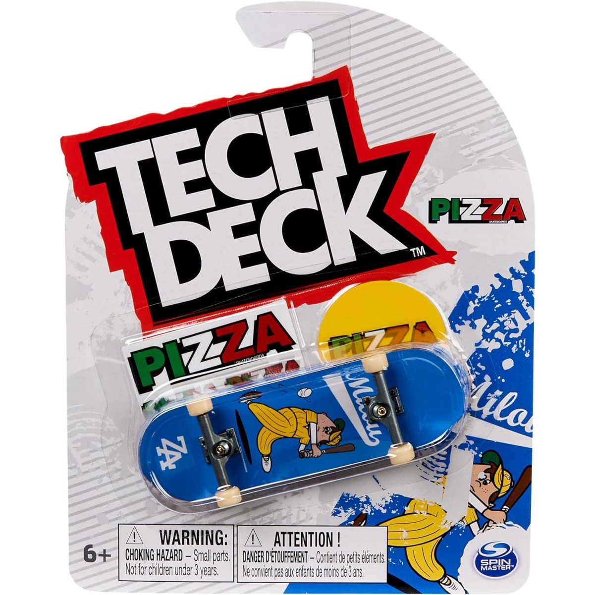 Tech Deck, 96-Mm Fingerboard With Authentic Designs, For Ages 6 And Up (Styles May Vary)
