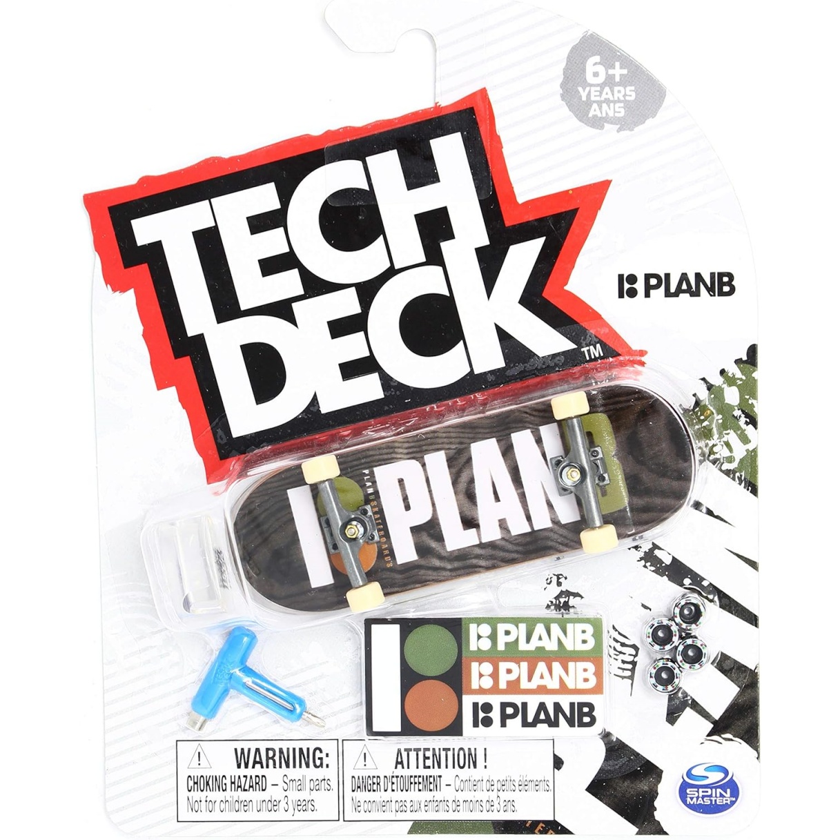 Tech-Deck Plan B Skateboards Pat Duffy Team Og 2020 Complete 96Mm Fingerboard